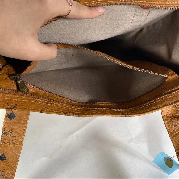 MGM Shoulder bag PVC Brown